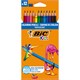 Карандаши цветные BIC "Tropicolors", 12 цветов, шестигранные, 83256610 180458