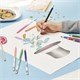 Карандаши цветные стираемые с ластиком BIC "Kids Evolution Illusion", 12 цветов, круглые, 987868 181846