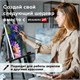 Кисть художественная проф. BRAUBERG ART CLASSIC, синтетика жесткая, плоская, № 8, длинная ручка, 200666 200666