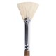 Кисть художественная профессиональная BRAUBERG ART CLASSIC, щетина, веерная, № 8, длинная ручка, 200745 200745