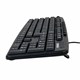 Клавиатура проводная SONNEN KB-8137, USB, 104 клавиши + 9 дополнительных, мультимедийная, черная, 512652 512652