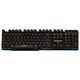 Клавиатура проводная SONNEN KB-7010, USB, 104 клавиши, LED-подсветка, черная, 512653 512653