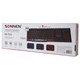 Клавиатура проводная SONNEN KB-7010, USB, 104 клавиши, LED-подсветка, черная, 512653 512653