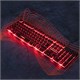 Клавиатура проводная SONNEN KB-7010, USB, 104 клавиши, LED-подсветка, черная, 512653 512653