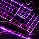 Клавиатура проводная SONNEN KB-7010, USB, 104 клавиши, LED-подсветка, черная, 512653 512653