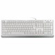 Клавиатура проводная A4TECH Fstyler FK10, USB, 104 кнопки, белая, 1147536 513919