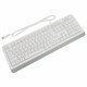 Клавиатура проводная A4TECH Fstyler FK10, USB, 104 кнопки, белая, 1147536 513919