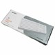 Клавиатура проводная A4TECH Fstyler FK10, USB, 104 кнопки, белая, 1147536 513919