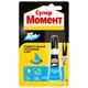 Клей-гель моментальный Супер МОМЕНТ, 3 г, отрывная мультикарта, 622917 605642