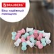 Силовые кнопки-гвоздики BRAUBERG PASTEL, пастельные цвета, 30 штук, 12 мм, 272756 272756