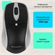 Набор проводной SONNEN KB-S110, USB, клавиатура 113 клавиш, мышь 3 кнопки, 1000 dpi, черный/серебристый, 513854 513854