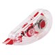 Корректирующая лента BRAUBERG RED POWER, 5 мм х 6 м, корпус прозрачный, механизм перемотки, европодвес, 220641 220641