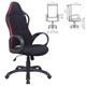 Кресло офисное BRABIX PREMIUM "Force EX-516", ткань, черное/вставки красные, 531571 531571