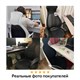 Кресло офисное BRABIX PREMIUM "Genesis EX-517", пластик черный, ткань/экокожа/сетка черная, 531574 531574