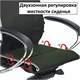Кресло офисное МЕТТА "К-7" хром, прочная сетка, сиденье и спинка регулируемые, белое 532460