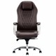 Кресло BRABIX PREMIUM ''Aurus EX-705'', мультиблок, алюминий, экокожа, коричневое, 532929 532929