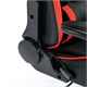 Кресло компьютерное BRABIX "Hunter GM-130", две подушки, экокожа, черное/красное, 532797 532797
