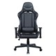 Кресло компьютерное BRABIX "GT Carbon GM-115", две подушки, экокожа, черное, 531932 531932