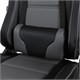 Кресло компьютерное BRABIX "GT Racer GM-100", две подушки, экокожа, черное/серое, 531926 531926