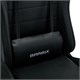 Кресло компьютерное BRABIX "Lumen GM-150 RGB", подсветка, две подушки, экокожа, черное, 532801 532801