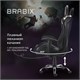 Кресло компьютерное BRABIX "Lumen GM-150 RGB", подсветка, две подушки, экокожа, черное, 532801 532801