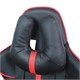 Кресло компьютерное BRABIX "GT Carbon GM-120", две подушки, экокожа, черное/красное, 531931 531931