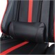 Кресло компьютерное BRABIX "GT Carbon GM-120", две подушки, экокожа, черное/красное, 531931 531931