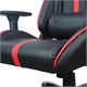 Кресло компьютерное BRABIX "GT Carbon GM-120", две подушки, экокожа, черное/красное, 531931 531931