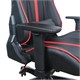 Кресло компьютерное BRABIX "GT Carbon GM-120", две подушки, экокожа, черное/красное, 531931 531931