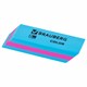 Ластик BRAUBERG "Color", 55х15х13 мм, прямоугольный, скошенный, яркие цвета ассорти, 272671 272671