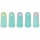Ластик BRAUBERG "ULTRA PASTEL", 57х24х15 мм, пастельные цвета ассорти, бирюзовый пластиковый держатель, 272688 272688