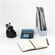 Лoтoк вертикальный для бумаг BRAUBERG "Contract" (260х85х300 мм), отверстия на торцах, серый, 230887 230887