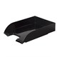 Лoтoк горизонтальный для бумаг BRAUBERG "Office style", 320х245х65 мм, черный, 237286 237286