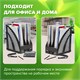 Лоток вертикальный для бумаг STAFF, 245х165х285 мм, 3 отделения, сетчатый, сборный, черный, 237293 237293