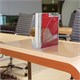 Лoтoк вертикальный для бумаг BRAUBERG "Office", 255х95х290 мм, прозрачный, 237231 237231