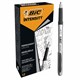 Маркер перманентный BIC "Intensity Ultra Fine", ЧЕРНЫЙ, тонкий наконечник 0,8 мм, 8290801 151562