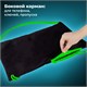 Мешок для обуви BRAUBERG плотный, карман на молнии, подкладка, 43х33 см, "НЕОН Green", 271625 271625