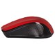 Мышь беспроводная SONNEN V99, USB, 1000/1200/1600 dpi, 4 кнопки, оптическая, красная, 513529 513529