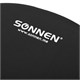 Коврик для мыши с подушкой под запястье SONNEN, полиуретан + лайкра, 250х220х20мм, черный, 513299 513299