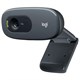 Веб-камера LOGITECH C270, 1/3 Мп, микрофон, USB 2.0, регулируемый крепеж, черная 350834