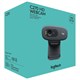 Веб-камера LOGITECH C270, 1/3 Мп, микрофон, USB 2.0, регулируемый крепеж, черная 350834