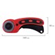 Нож раскройный роликовый 45 мм BRAUBERG PROFESSIONAL, круглое лезвие, резиновые вставки, 238087 238087