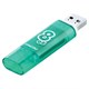 Флеш-диск 8 GB, SMARTBUY Glossy, USB 2.0, зеленый, SB8GBGS-G 512179