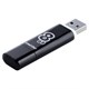 Флеш-диск 8 GB, SMARTBUY Glossy, USB 2.0, черный, SB8GBGS-K 512177