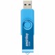Флеш-диск 32 GB SMARTBUY Twist USB 2.0, синий, SB032GB2TWB 513908