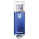 Флеш-диск 32 GB, SMARTBUY V-Cut, USB 2.0, металлический корпус, синий, SB32GBVC-B 512187