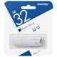 Флеш-диск 32 GB SMARTBUY Clue, USB 2.0, белый, SB32GBCLU-W 513787