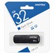 Флеш-диск 32GB SMARTBUY Clue USB 2.0, черный, SB32GBCLU-K 513786