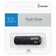 Флеш-диск 32GB SMARTBUY Clue USB 2.0, черный, SB32GBCLU-K 513786