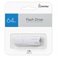 Флеш-диск 64 GB SMARTBUY Clue, USB 2.0, белый, SB64GBCLU-W 513789